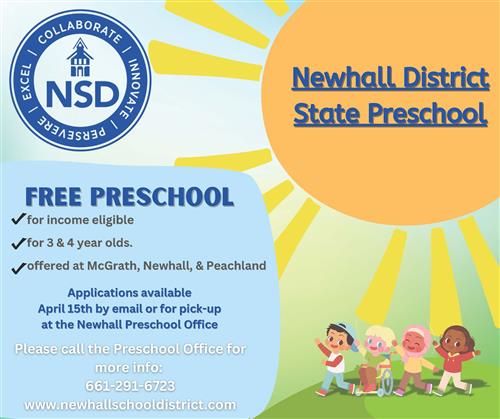 Preschool Program Flyer